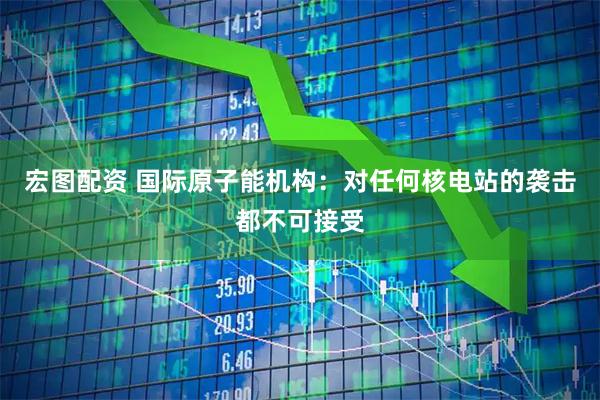 宏图配资 国际原子能机构：对任何核电站的袭击都不可接受
